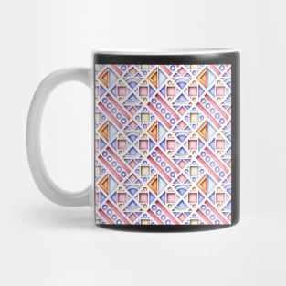 3d Geometric Pattern Mug